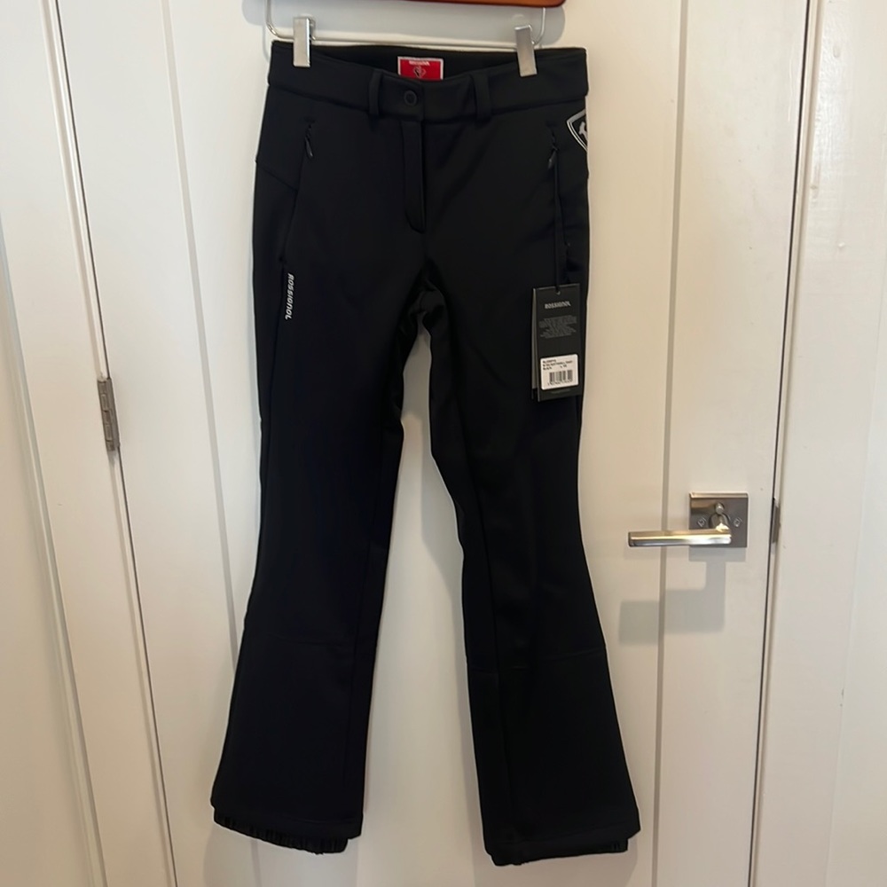 NWT Rossignol Women Black Ski Softshell Pant XS